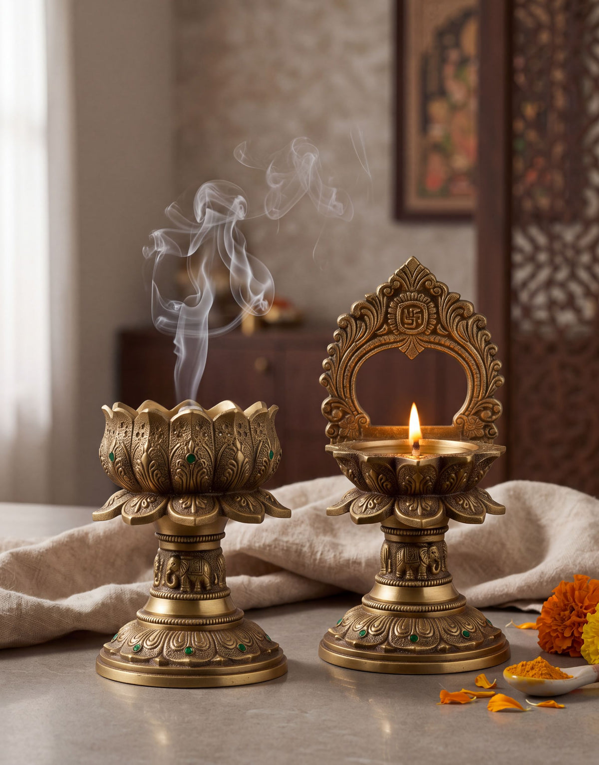 Aarti Ritual: Puja Set
