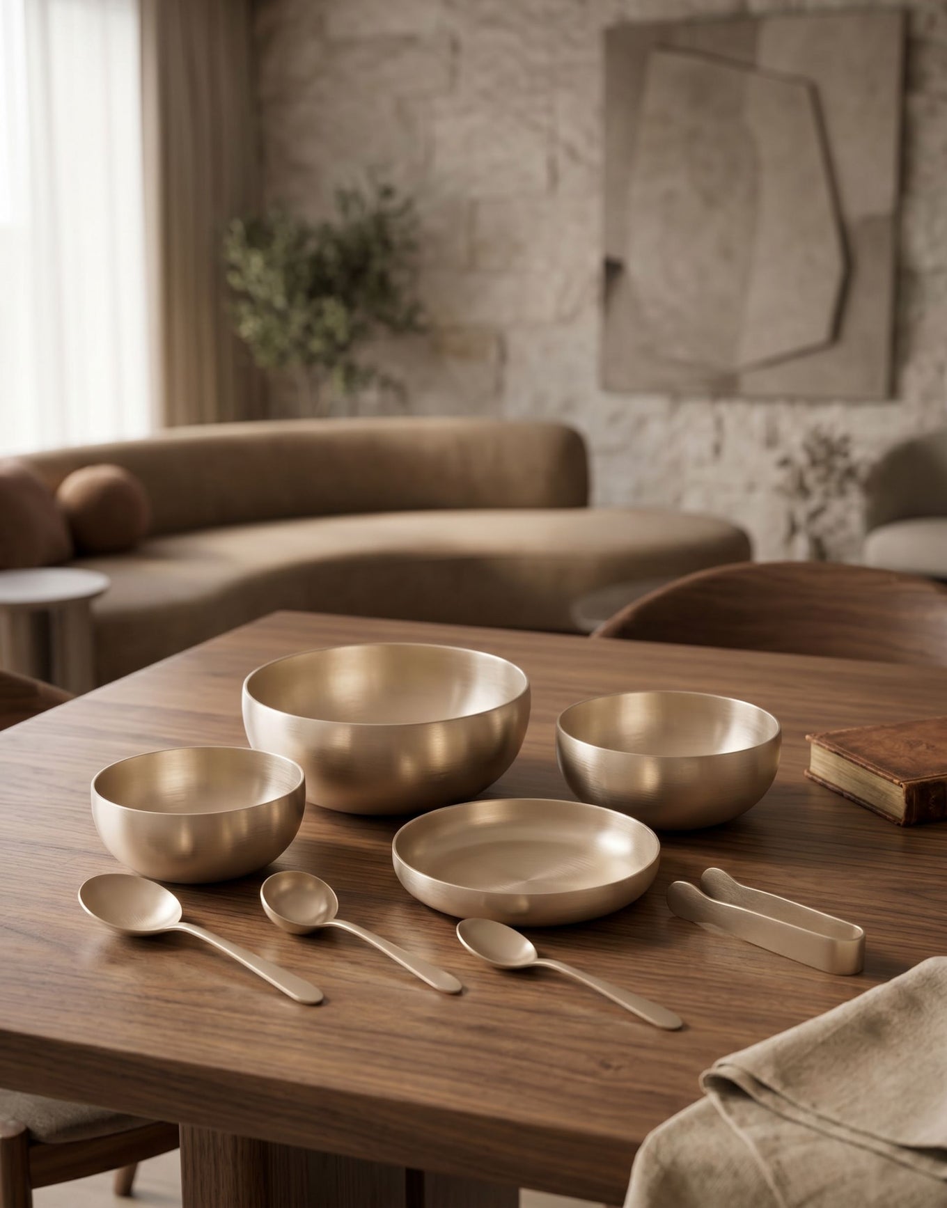Amaya: Kansa Dinner Serving Set