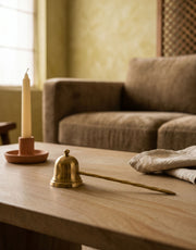 Virama: Brass Candle Snuffer
