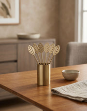 Manthan: Brass Drinks Stirrer