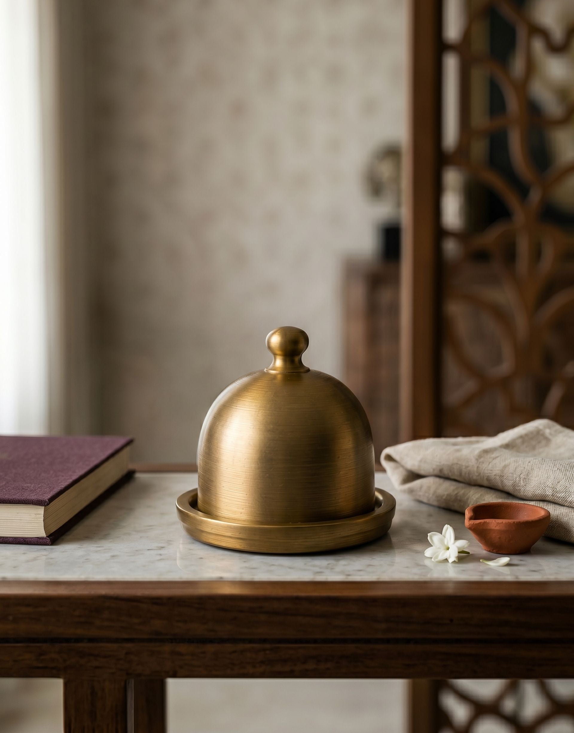 Agni: Brass Match Cloche