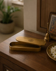 Vaas: Brass Dhoop Storage