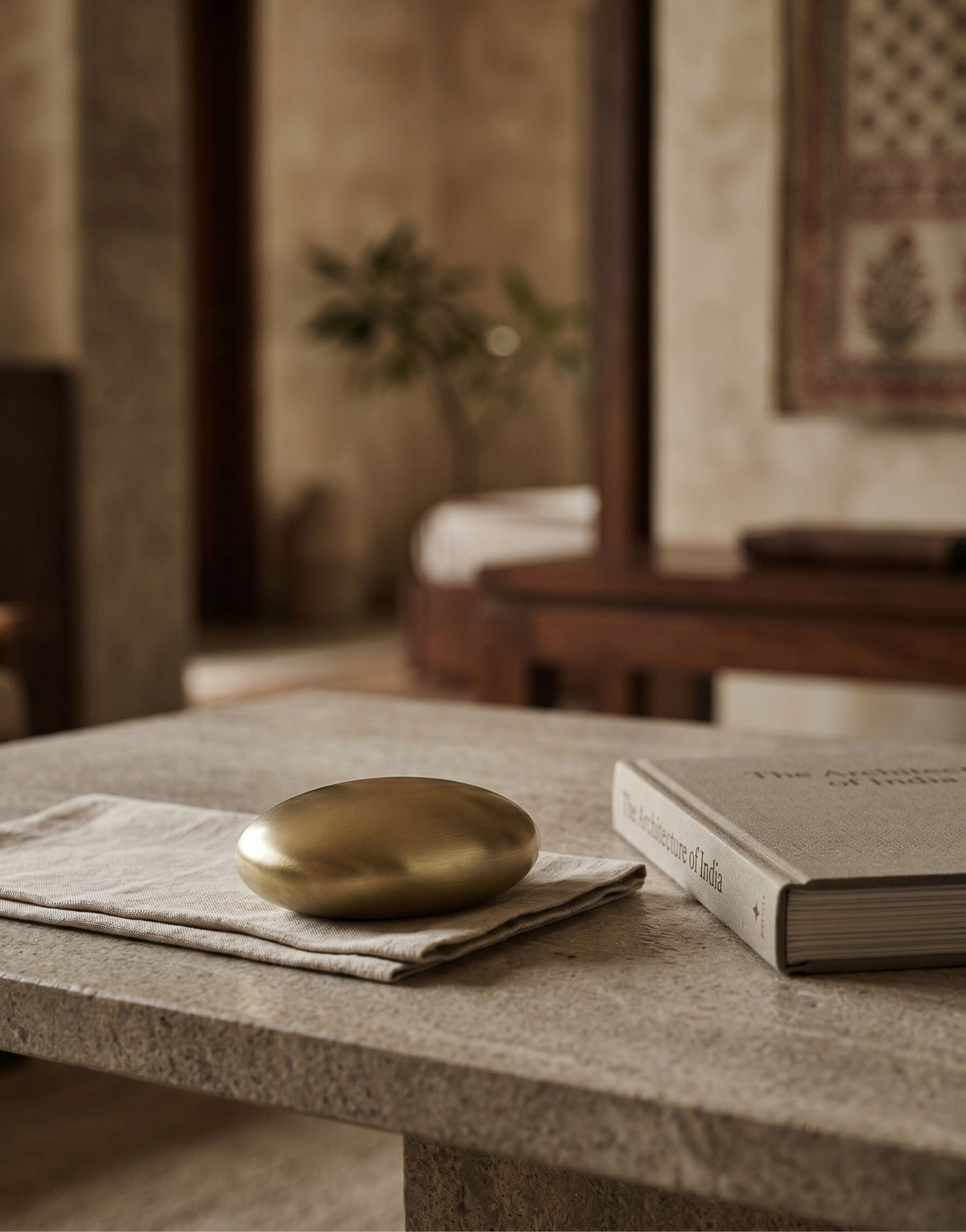 Shila: Brass Paperweight