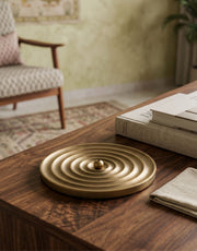 Varsha: Brass Ring Incense Holder