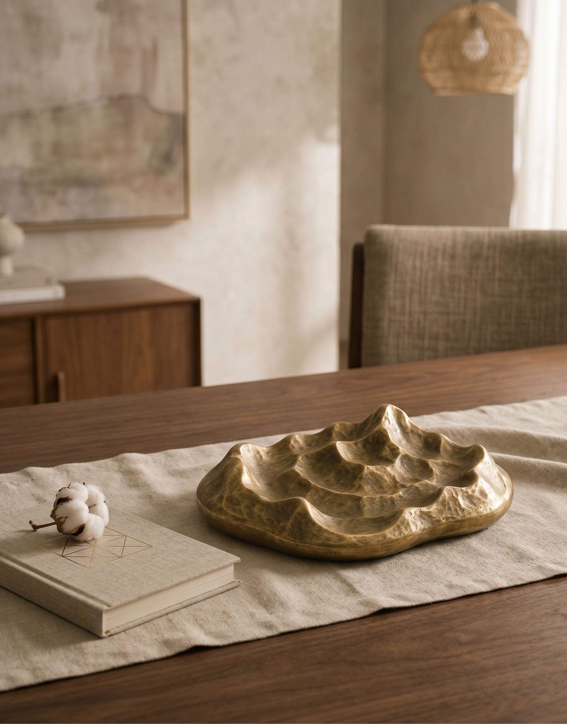 Bhumi: Brass Terrain Décor Object