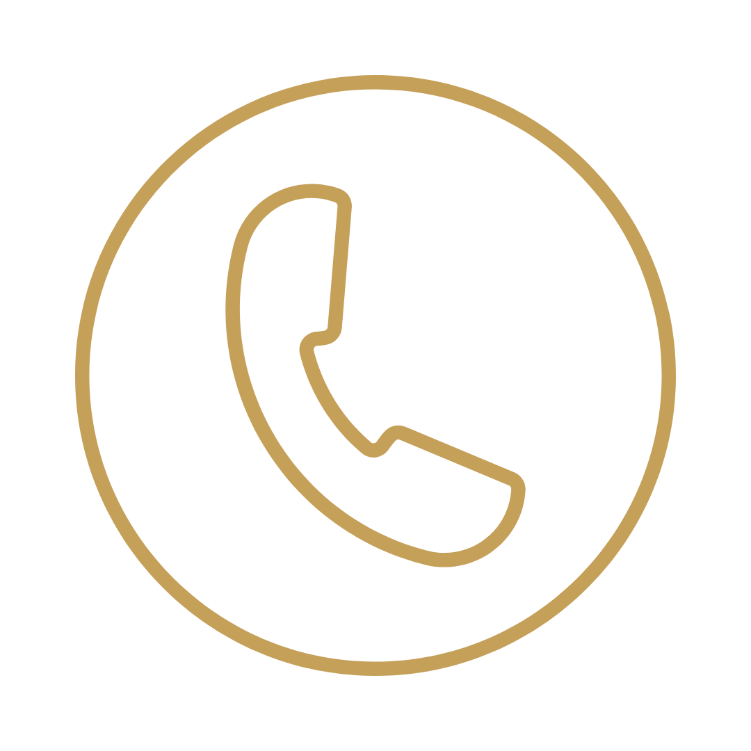 WhatsApp contact icon for direct studio support and bespoke brass inquiries at Reeth.